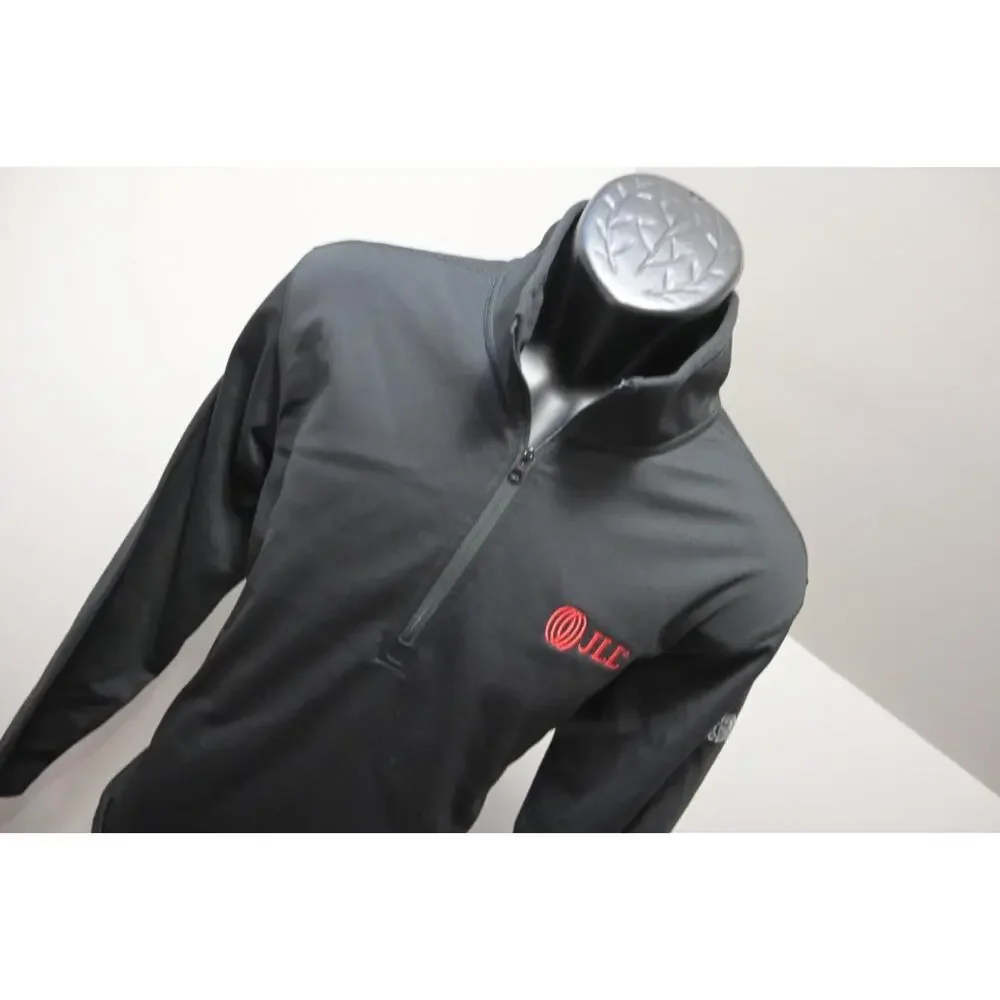North Face‎ 1/4 Zip Fleece Jacket Performance Pullover Black Mens Size Medium